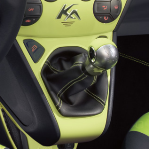 Črna vinilna prestavna manšeta z Jump (zelenimi) šivi